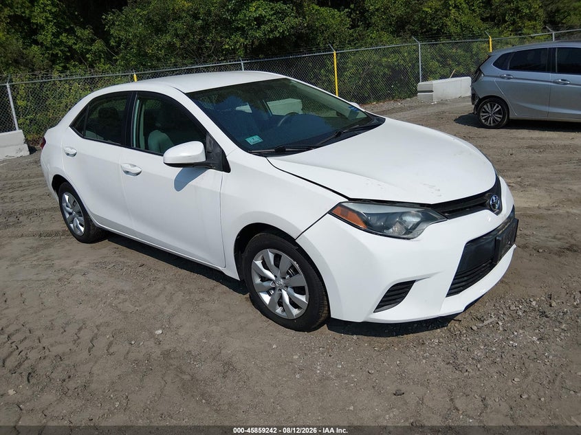2014 TOYOTA COROLLA auction photo 1