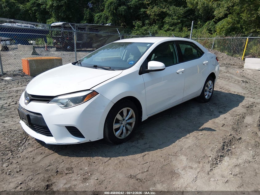 2014 TOYOTA COROLLA auction photo 2