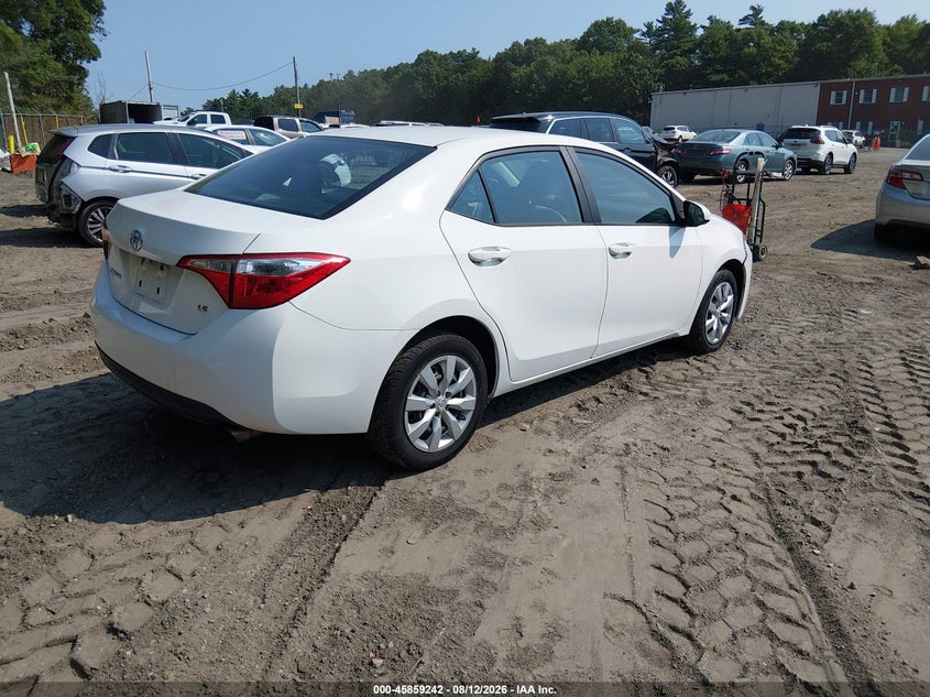 2014 TOYOTA COROLLA auction photo 4