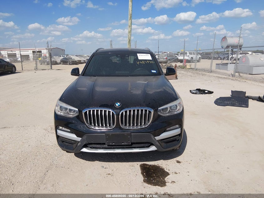 2019 BMW X3 SPORT UTILITY VEHICLE 2.0L I-4 DI, DOHC, VVT, TURBO, 248HP