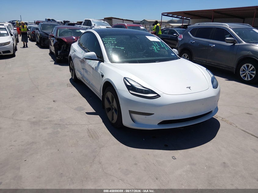 2021 TESLA MODEL 3 auction photo 1