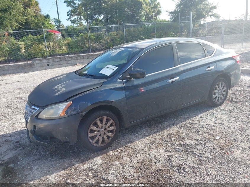Vin: 3n1ab7ap1dl670347, lot: 46358368, nissan sentra sv 20132