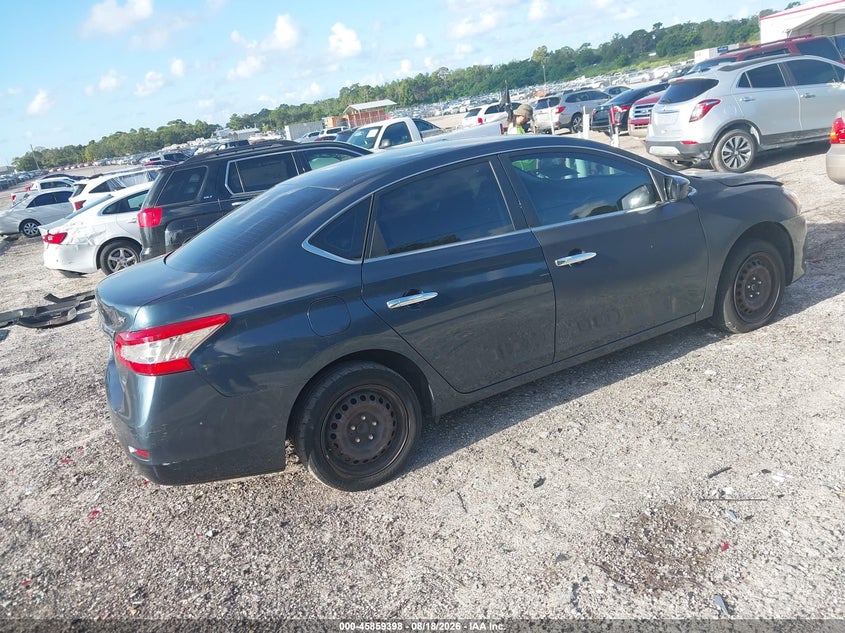 Vin: 3n1ab7ap1dl670347, lot: 46358368, nissan sentra sv 20134