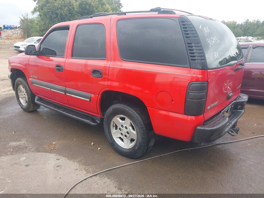 2002 CHEVROLET TAHOE auction photo 3