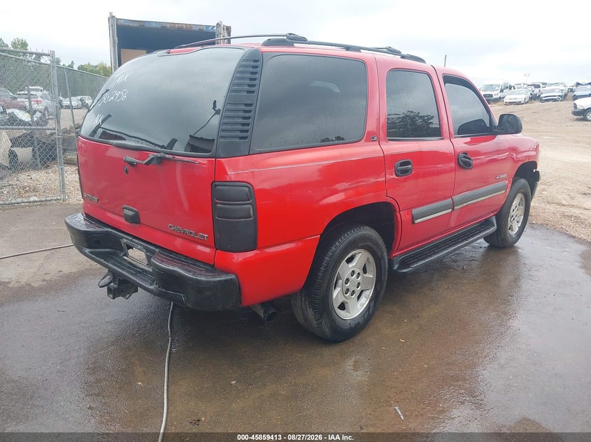 2002 CHEVROLET TAHOE auction photo 4