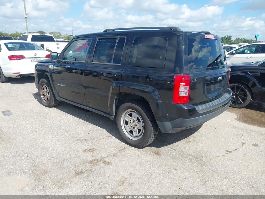2014 JEEP PATRIOT auction photo 3