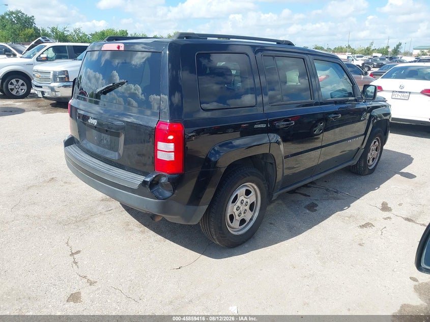 2014 JEEP PATRIOT auction photo 4