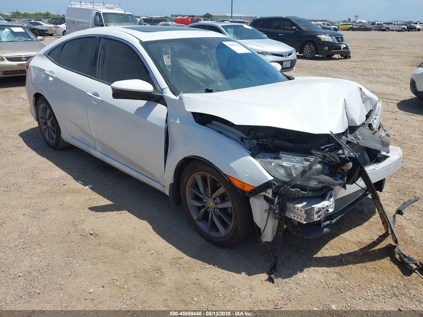 Vin: 19xfc1f33le014219, lot: 46358418, honda civic ex 20201