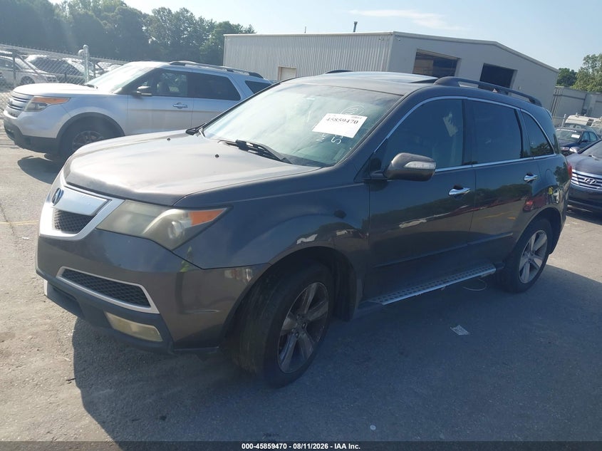 2010 Acura MDX, Normal Wear & Tear, IAAI, VIN 2HNYD2H66AH524286 — photo 2