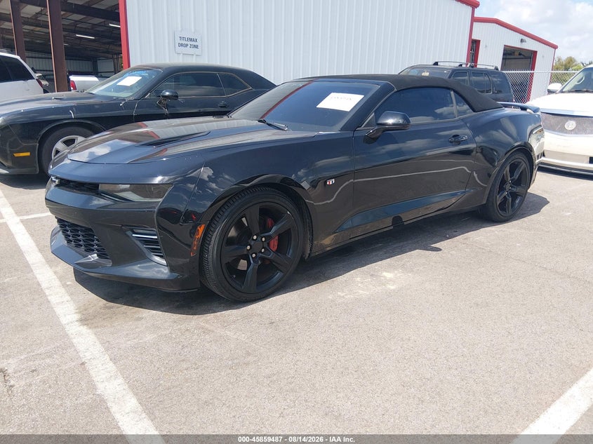 2017 Chevrolet Camaro, Звичайний знос, IAAI, VIN 1G1FH3D74H0101378 — фото 2