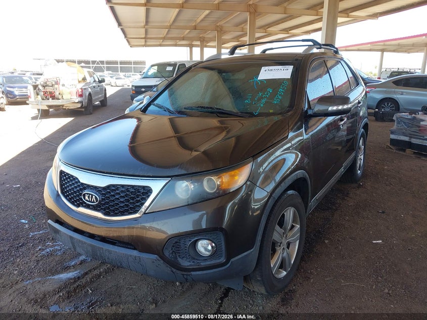 Vin: 5xyku4a24cg206358, lot: 46358480, kia sorento ex v6 20122