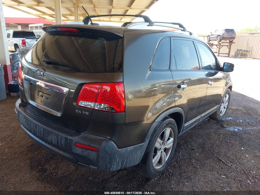Vin: 5xyku4a24cg206358, lot: 46358480, kia sorento ex v6 20124