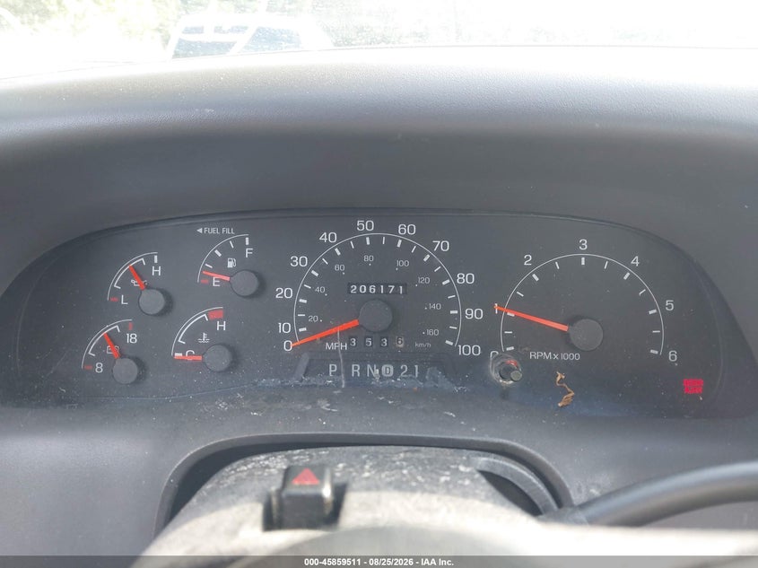 2000 FORD F250 PICKUP 5.4L V-8 260HP