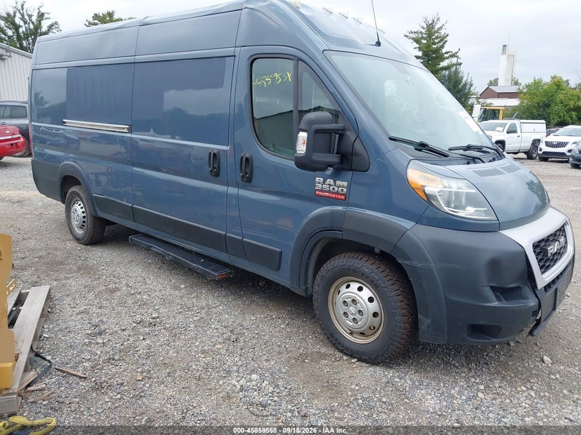2020 RAM PROMASTER 3500 CARGO VAN HIGH ROOF 159 WB EXT