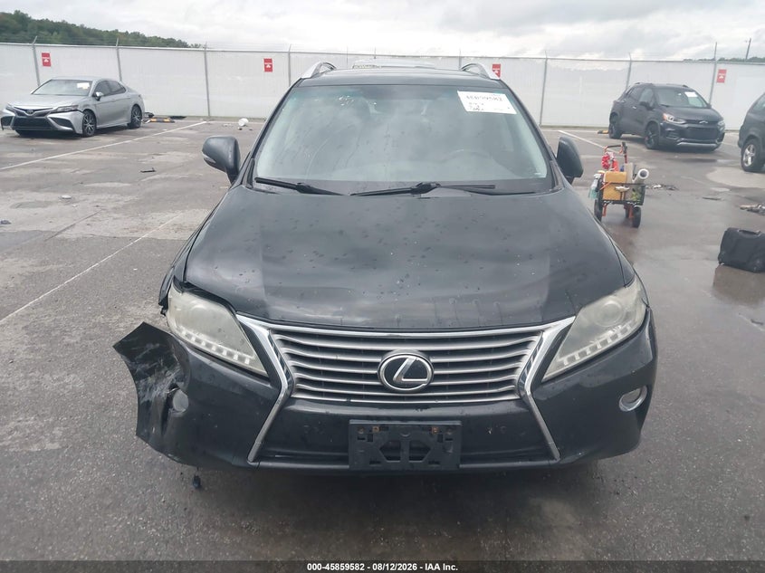 2013 LEXUS RX SPORT UTILITY VEHICLE 3.5L V-6 DOHC, VVT, 270HP