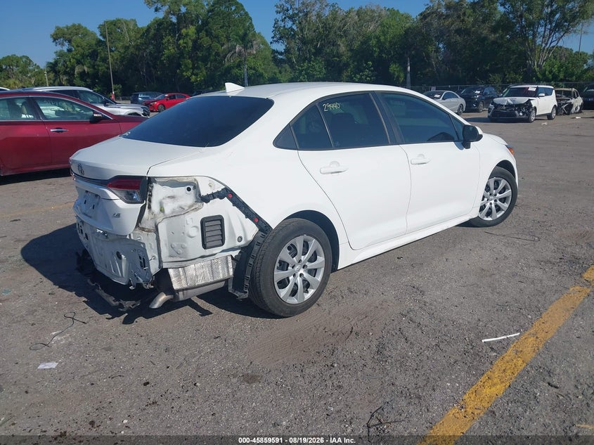 Vin: 5yfeprae0lp092995, lot: 46358561, toyota corolla le 20204