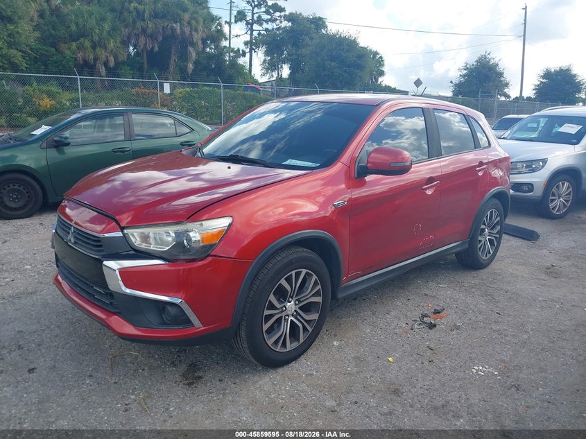 2016 Mitsubishi Outlander, Правый зад, IAAI, VIN JA4AP3AU1GZ041093 — фото 2