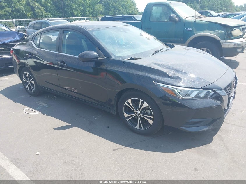 2022 Nissan Sentra Sv Xtronic Cvt, Удар сзади, IAAI, VIN 3N1AB8CV5NY289929