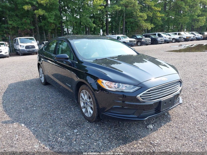Vin: 3fa6p0uu6hr345117, lot: 46358594, ford fusion hybrid s 2017 img_1