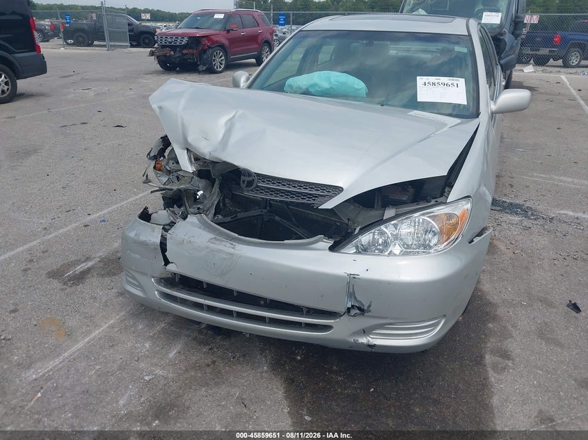 2002 TOYOTA CAMRY SEDAN 3.0L V-6 DOHC, 192HP
