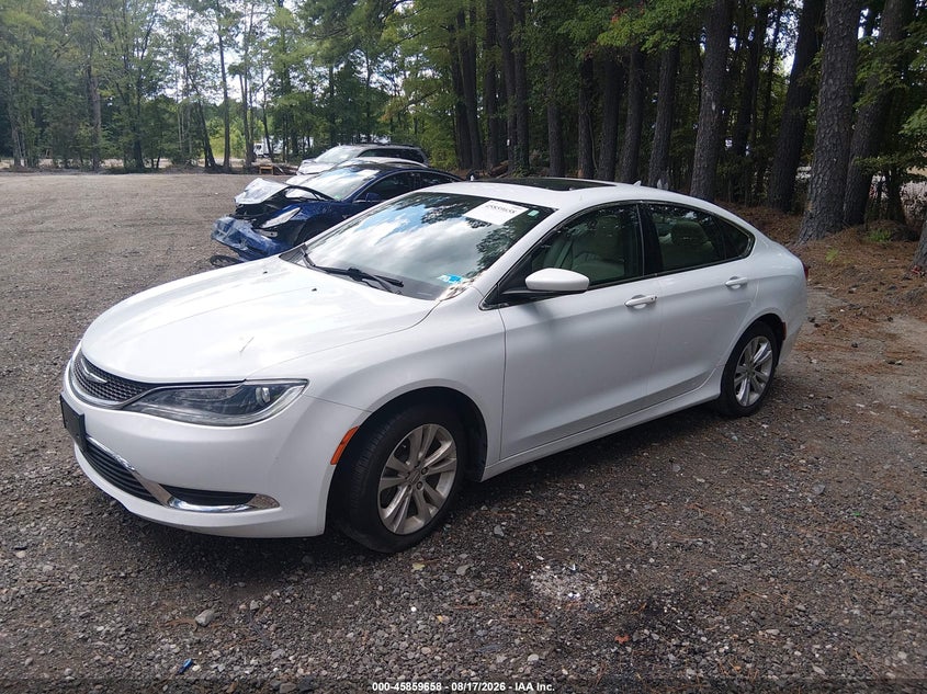 2017 Chrysler 200, Затопление, IAAI, VIN 1C3CCCABXHN506153 — фото 2