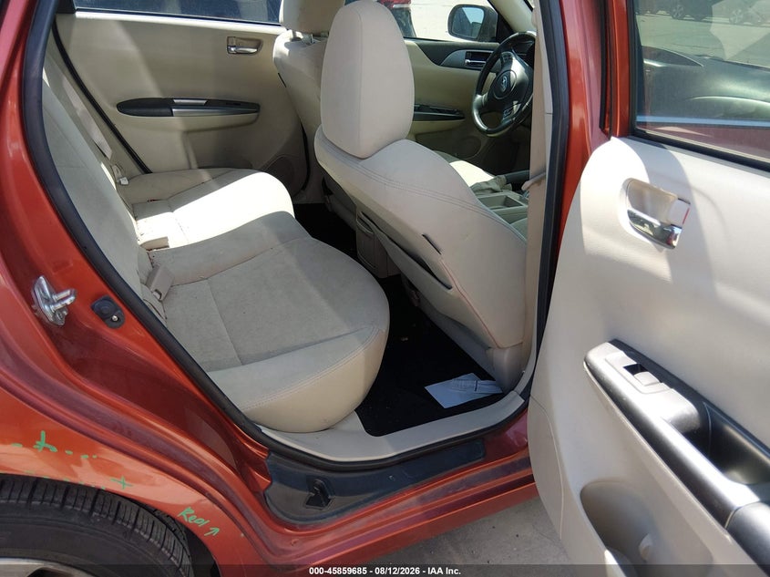 2011 SUBARU IMPREZA auction photo 8