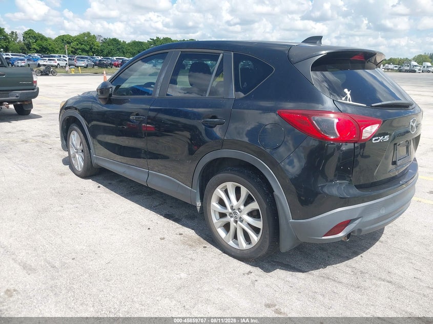 Vin: jm3ke2dy1e0382091, lot: 46358677, mazda cx-5 grand touring 20143