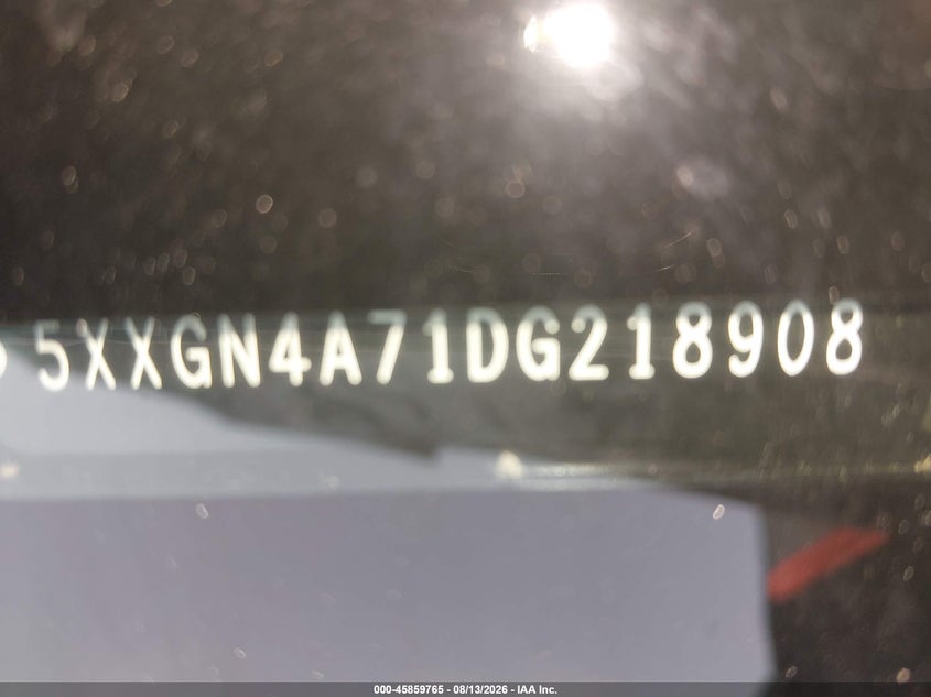 KIA OPTIMA 2013 VIN 5XXGN4A71DG218908