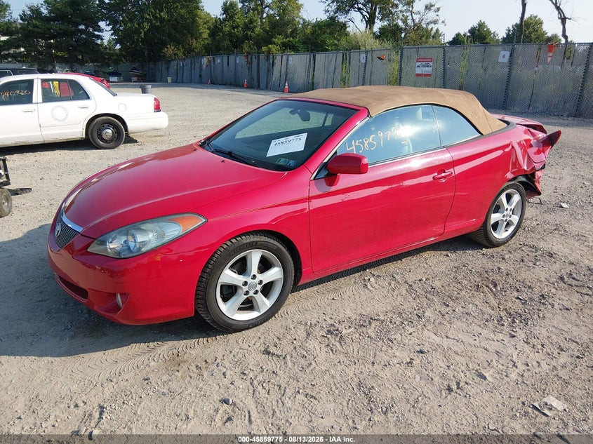 2005 TOYOTA CAMRY SOLARA auction photo 2