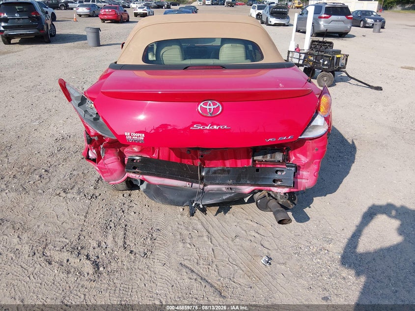 2005 TOYOTA CAMRY SOLARA auction photo 6