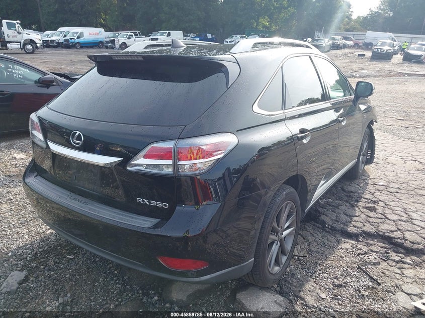 2014 LEXUS RX SPORT UTILITY VEHICLE 3.5L V-6 DOHC, VVT, 270HP
