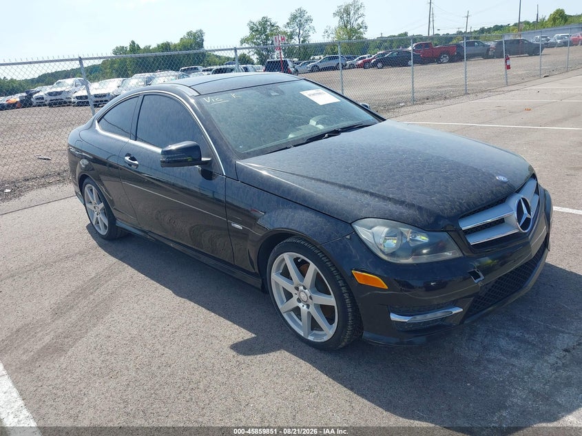 2012 MERCEDES-BENZ C 250 auction photo 1