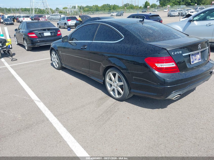 2012 MERCEDES-BENZ C 250 auction photo 3