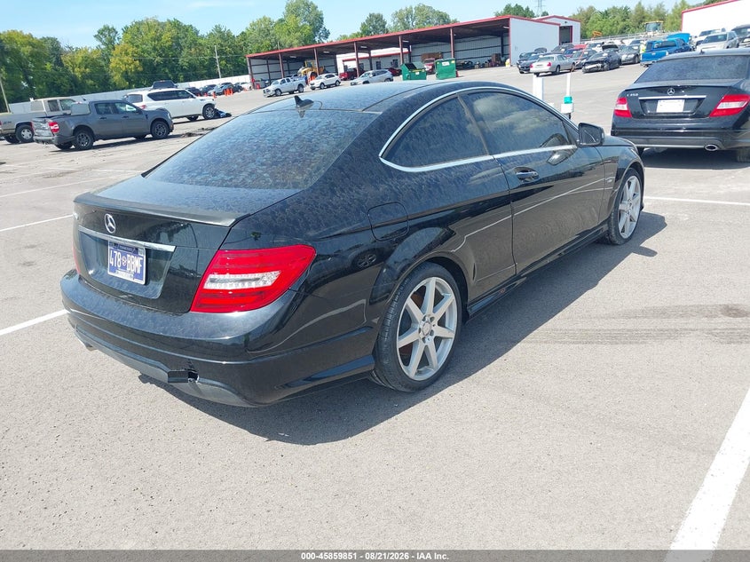 2012 MERCEDES-BENZ C 250 auction photo 4