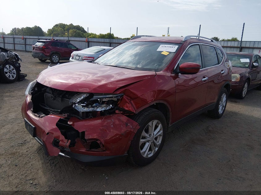 2016 NISSAN ROGUE auction photo 2