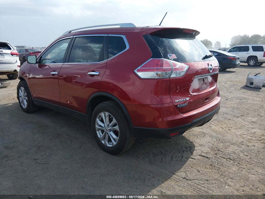 2016 NISSAN ROGUE auction photo 3