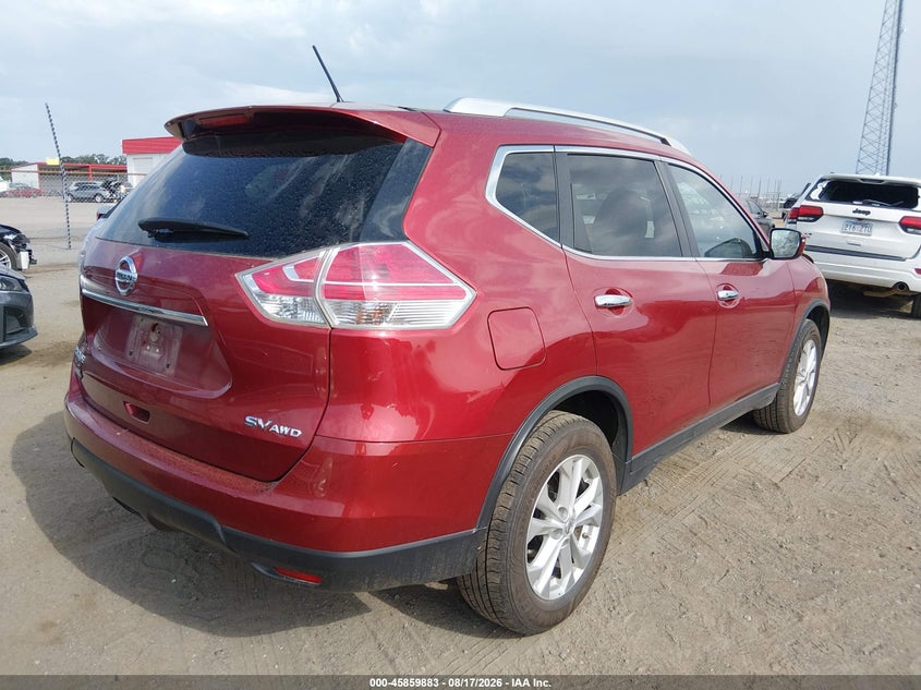 2016 NISSAN ROGUE auction photo 4