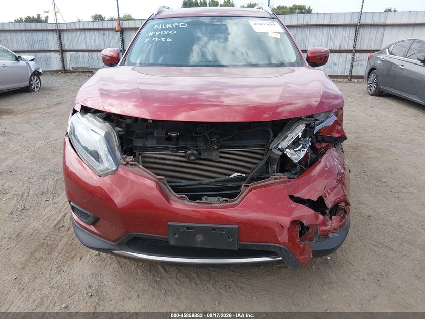 2016 NISSAN ROGUE auction photo 6