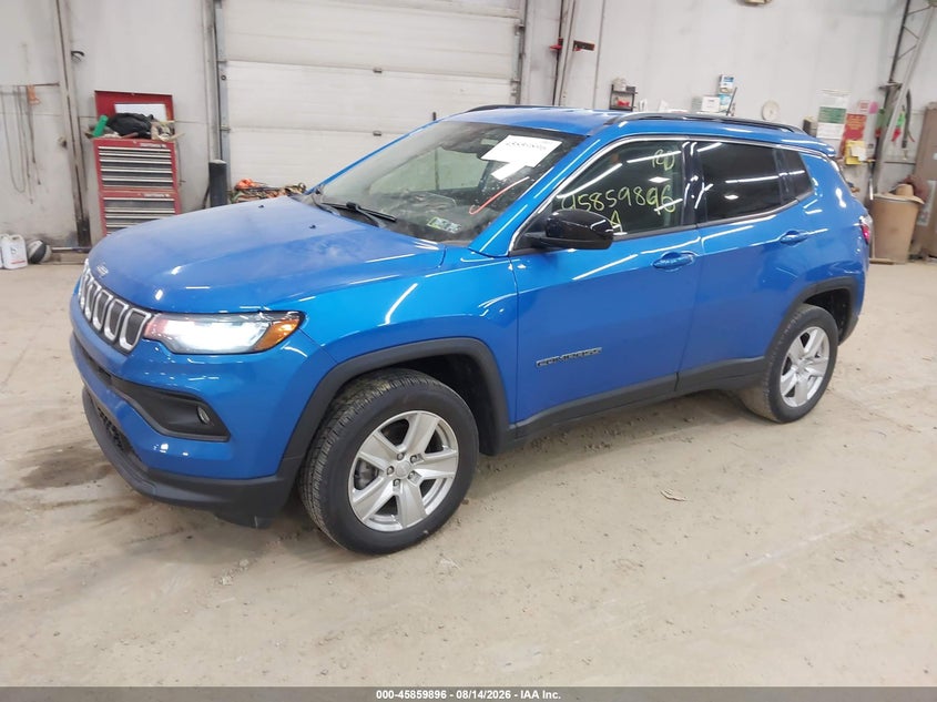 2022 JEEP COMPASS SPORT UTILITY VEHICLE 2.4L I-4 VVT, 177HP