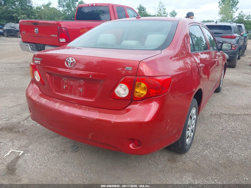 2010 TOYOTA COROLLA SEDAN 1.8L I-4 DOHC, VVT, 132HP