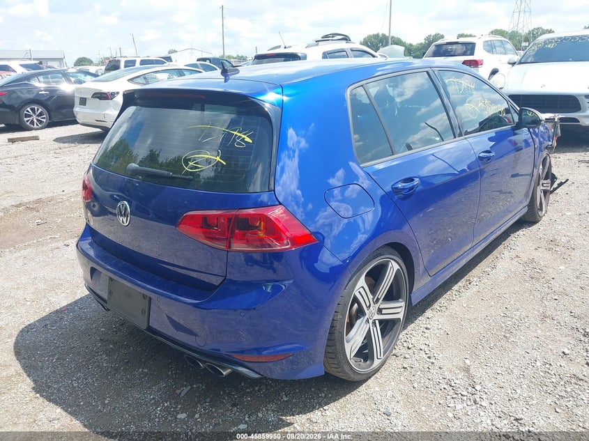2015 VOLKSWAGEN GOLF R auction photo 4