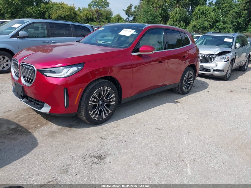 2026 BMW X3, Unknown, IAAI, VIN 5UX53GP01T9348416 — photo 2