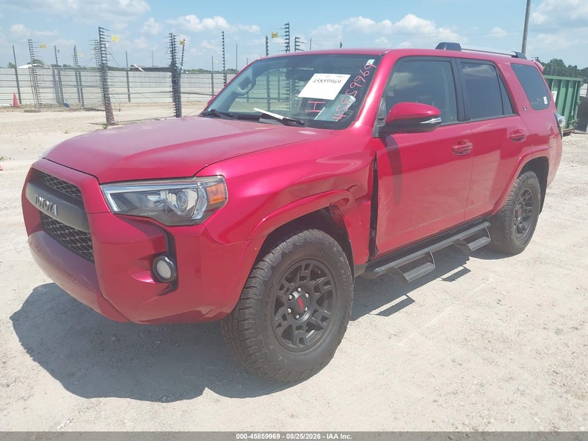 Vin: jtebu5jr2k5638033, lot: 46358939, toyota 4runner sr5 premium 20192
