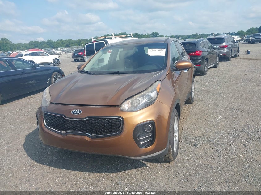 KIA SPORTAGE 2017 VIN KNDPMCAC6H7120708