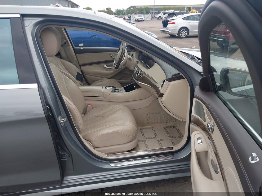 2015 MERCEDES-BENZ S 550 auction photo 5