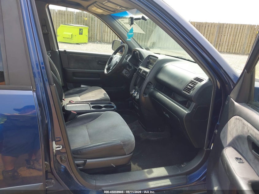 2002 HONDA CR-V SPORT UTILITY VEHICLE 2.4L I-4 DOHC, VVT, 160HP