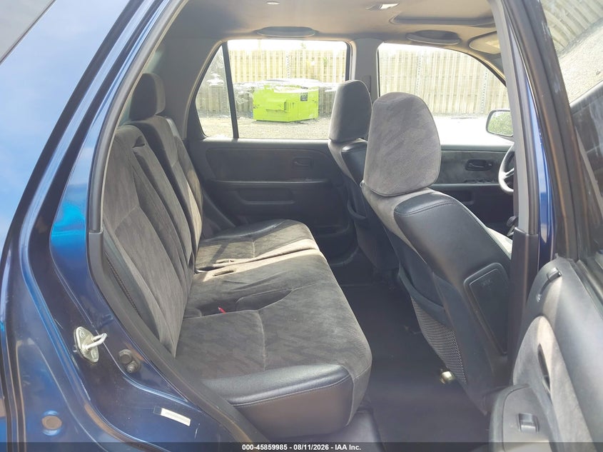 2002 HONDA CR-V SPORT UTILITY VEHICLE 2.4L I-4 DOHC, VVT, 160HP
