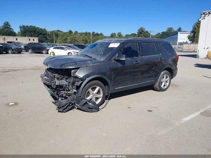 Vin: 1fm5k8d8xhga52295, lot: 46358970, ford explorer xlt 20172
