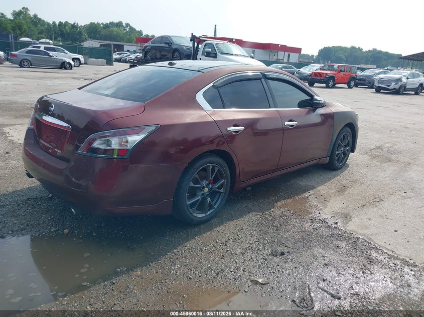 2012 NISSAN MAXIMA auction photo 4