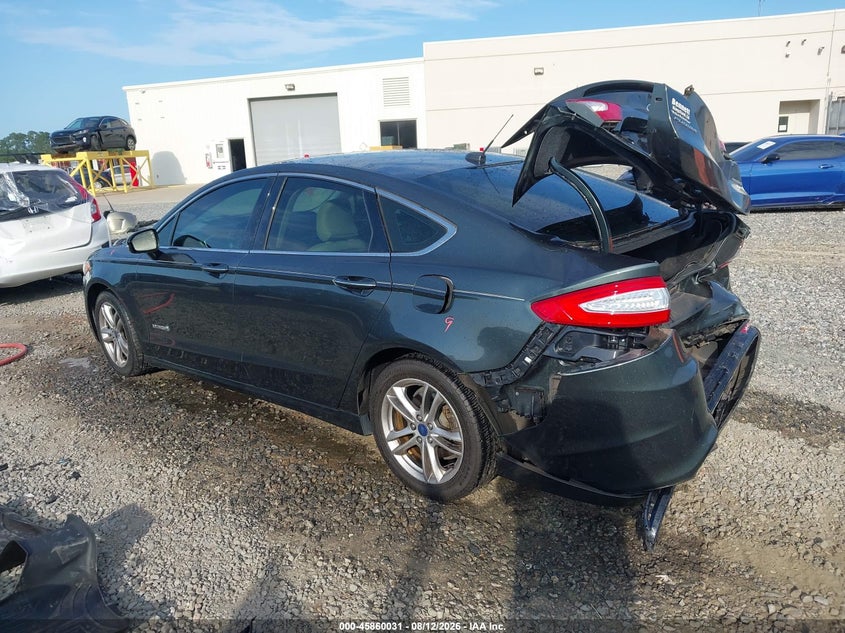 Vin: 3fa6p0ru8gr191050, lot: 46359001, ford fusion hybrid titanium 20163